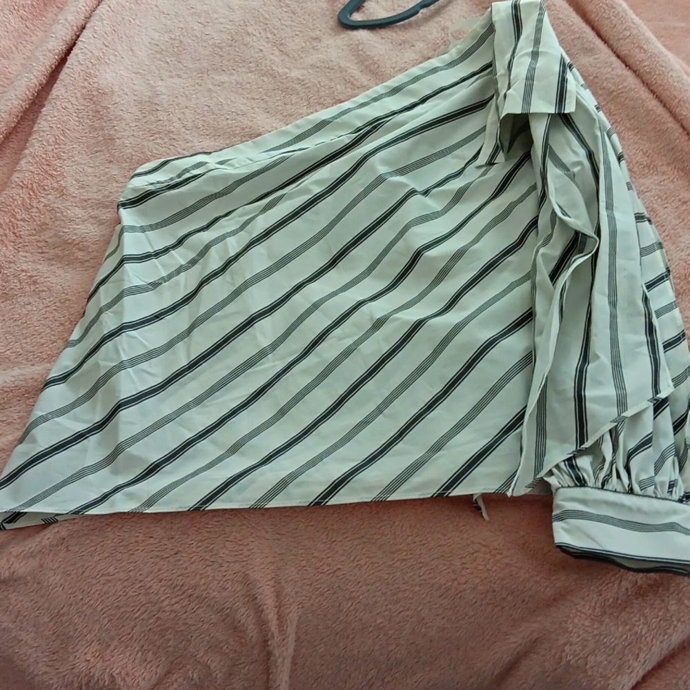 Dramatic One Sleeve Milly Blouse - image 1